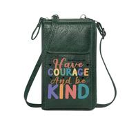 GEEADNB Women’s RFID Clutch Purse Womens Travel Bags VIBRANT COLORS KINDNESS COURAGE for Valentine's Day Birthday Gifts Classic Outfit