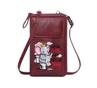 GEEADNB Women's Clutch Purse Customized Small Bags Royalty Pretty Throne Humorous Contrast Perfect for Teacher's Day Suitable for Daily Gifting