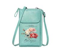 GEEADNB Womens Travel Bags Card Wallets Purse Bloom again black background roses Large Capacity Purse Gift Perfect for Printed Present