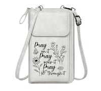 GEEADNB Womens Travel Bags Credit Card Slots Pray Butterfly Minimalist design Cute Stylish Elegant Accessory Suitable for Everyday Use