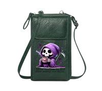 GEEADNB Womens Travel Bags Crossbody Bags for Women Magical Cloak Playful Contrast Whimsical Grim Reaper Romantic Gifts for Wife Girlfriend