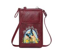 GEEADNB Womens Travel Bags Phone Bags for Women My Body My Choice Rainbow Butterfly Suitable for Everyday Use Long Purse for Gift