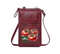 GEEADNB Womens Travel Bags Zip Around Credit Card Bags Vine-Ripened Organic Homegrown Suitable for Daily Gifting Adjustable Strap
