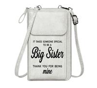 GEEADNB Zip Around Credit Card Bags Lightweight Women's Shoulder Bag Personal Growth Gratitude Expression Fractional Equation Classic Outfit