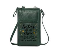 GEEADNB Zip Around Credit Card Bags Personalized Crossbody Wallets Unpredictable surprises Life metaphor Forrest Gump Perfect for Teacher's Day Large Capacity Purse Gift