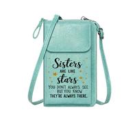 GEEADNB Zip Around Credit Card Bags Personalized Crossbody Wallets Unpredictable surprises Life metaphor Forrest Gump Perfect for Teacher's Day Large Capacity Purse Gift