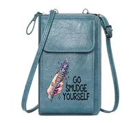 GEEADNB Zipper Womens Wallet Customized Small Bags stylized hand magical foliage mystical tattoos Perfect for Printed Present Leather Purse for Lover