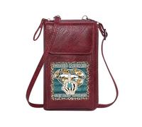 GEEADNB Zipper Womens Wallet Lightweight Women's Shoulder Bag SKELETAL HAND GESTURE GOOD MOMS SAY BAD WORDS Cute Stylish Elegant Accessory