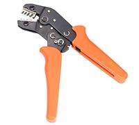 GeeBat Crimping Tool Crimper Plier Ratcheting Wire Pin Connectors for AWG28-16 (0.1-1.5mm²) PH2.0mm/XH2.54mm/Dupont 2.54mm/TAB 2.8mm 3.0mm 3.96mm 4.8mm/KF2510/JST Servo Terminals (Crimping Tool)