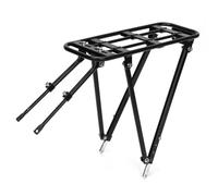 GEEBUL Bike Rear Rack Aluminum, 60lbs Capacity Bike Cargo Rack, Assembly, Fits 26-29” Bicycles, Rear Bike Rack for Mountain/City Bikes, W/Reflector