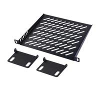 GeeekPi 10 inch 0.5U Server Rack Shelf Vented Rack Mount Cantilever Tray for 10 Inch Network Equipment Rack & Cabinet and DeskPi Rackmate T1/T0 (0.5U)