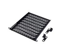 GeeekPi 10-inch Server Rack Shelf, 260mm Depth Rack Mount Shelf, Vented Cantilever Tray for DeskPi RackMate T2/T0 Plus/T1 Plus/TL1 Network Rack (0.5U 1 Pack)