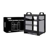 GeeekPi DeskPi RackMate T1/2 Plus, 10 Inch 6U Network Rack, 260mm Depth Mini Server Rack with Rack Shelf & 12-port Blank Keystone Patch Panel, for 10 Inch AV, NAS and Server Equipment