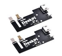 GeeekPi Micro HDMI to HDMI Adapter Board KL-P24 for Raspberry Pi 5 / Pi 4B, Compatible with DeskPi RackMate Accessories SBC Shell 10 inch 1U Rack