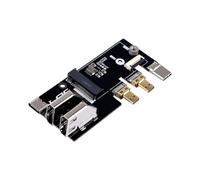 GeeekPi Micro HDMI to HDMI Multifunctional Adapter with PCIe 3.0x1 M.2 NVMe 2230/2242 for Raspberry Pi 5