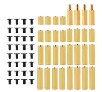 GeeekPi Raspberry Pi 5 PCIe to M2 NVME Board Installation Tool 64 Pcs/Lot M2.5 Series Hex Brass Spacer/Standoff + Screws Set Accessories Kit for Raspberry Pi 5