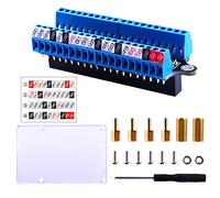 GeeekPi Raspberry Pi GPIO Expansion Board, Blue, 40-Pin Screw Terminal Breakout Board, Acrylic, Panel Mount