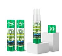 GEEETECH 3D Printer Glue 3pcs 36G, Glue Sticks for 3D Printer Hot Bed, Washable and Easy to Glue, Quick Drying PVP Solid Adhesive for PLA ABS PETG