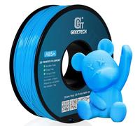 GEEETECH Filament 1.75mm, 3D Printer Filament, Filament 3D Printing Materials for 3D Printer, ABS+ Aqua Blue