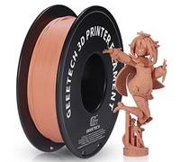 GEEETECH Filament 1.75mm, 3D Printer Filament, Filament 3D Printing Materials for 3D Printer, Matte Orange