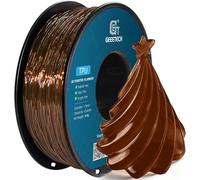 GEEETECH Filament 1.75mm, 3D Printer Filament, Filament 3D Printing Materials for 3D Printer, TPU Transparent Brown