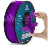 GEEETECH Filament 1.75mm, 3D Printer Filament, Filament 3D Printing Materials for 3D Printer, TPU Transparent Purple