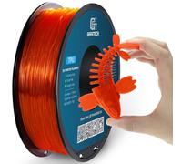 GEEETECH Filament 1.75mm, 3D Printer Filament, Filament 3D Printing Materials for 3D Printer, TPU Transparent Orange