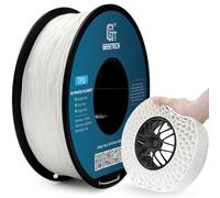 GEEETECH Filament 1.75mm, 3D Printer Filament, Filament 3D Printing Materials for 3D Printer, TPU White