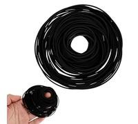 GEEHUA 100 PCS Recorder Rubber Belts, 40-135mm Cassette Recorder Repair Maintenance Mix Flat Cassette Square Tape Strap Repair Rebuild Replacement for DVD CD LD VCR Repeater Drives 1mm Width