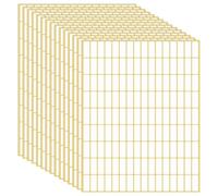 GEEHUA 2160 Pcs White Labels Sticker Small Blank Price Stickers Removable Rectangular Labels for Envelopes File Folders Jars Boxes School Office Kitchen 15 Sheets(8x20mm)