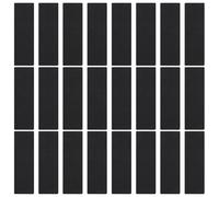 GEEHUA 24 Pcs Self Adhesive Furniture Pads, 5.6×1.8 Inch Non Slip Can be Cut Furniture Grippers Foot Cover Adhesive Gripping Pad Floor Protector Mat Leg for Table Chair Sofa