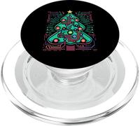 Geek Christmas Circuit Tree Electronic Circuit Engineer PopSockets PopGrip for MagSafe