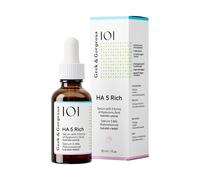 G orgeous 101 HA 5 Rich Serum with 5 forms of Hyaluronic acid, silky &...