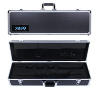 GEEK Professional Hard Case for Roland Aerophone AE-20 Suitcase Digital Wind Instrument Handled Case Full Protection Big Volume for Packing Aerophone Body Batteries Accessories (AE-20&Silver)