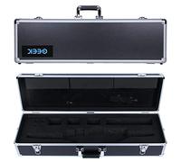 GEEK Professional Hard Case for Roland Aerophone AE-30 Suitcase Digital Wind Instrument Handled Case Full Protection Big Volume for Packing Aerophone Body Batteries Accessories (AE-30&Silver)