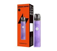 Geek_Vape Sonder Q3 Pod Kit, 1750mAh Rechargeable Built-In Battery, 30W Max Output, Stepless Airflow, Haman MTL & RDL, RGB Light, E Cigarette Starter Kit, No Nicotine (Groove Purple)