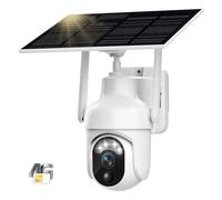 Geekee 4G LTE Cellular Security Cameras Wireless Outdoor with SIM Card