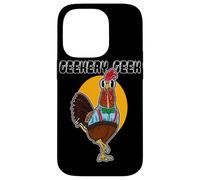 Geekery Geek Nerd Chicken Coop Poultry Animal Funny Chickens Case for iPhone 14 Pro