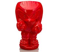 Geeki Tikis Sonic The Hedgehog Knuckles the Echidna Ceramic Mug | Party Cocktail Tumbler For Liquor and Beverages | Holds 18 Ounces