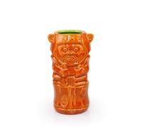 Geeki Tikis Star Wars Wicket Ewok Mug | Official Star Wars Collectible Tiki Style Ceramic Cup | Holds 14 Ounces