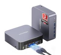 GEEKOM [2026 Upgraded Cooling GT2 Mega AI Mini PC Windows 11 Pro, with Intel Core U9-285H (Up to 5.4GHz), 32GB DDR5 (Expandable, Not LPDDR) & 2TB PCIe 4.0 NVMe SSD, 4K@120Hz Quad Display/Dual USB4.0