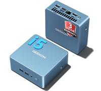 GEEKOM [2026 Upgraded Cooling IT13 Mini PC Windows 11 Pro, with Intel i5-13600H (Up to 4.8GHz) 16GB High-Speed RAM & 1TB SSD (up to 96GB), 8K Quad Display/Dual USB4/6×USB/WiFi 6E for Video Editing