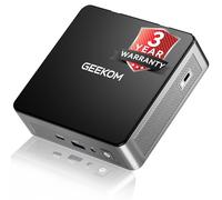 GEEKOM [3-Year Support] Air12 2026 Mini PC, with Intel PT7505(Beats N95/3300U/4300U),16GB RAM (Expandable)+512GB SSD, Triple 8K@60Hz Display, 5xUSB/WiFi 6/BT5.2 for Home/Office/School