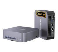 GEEKOM [3 Years Quality Support GT1 Mega AI Mini PC Windows 11 Pro, with Intel Core U9-185H (16C/22T, Up to 5.1GHz) 32GB DDR5 & 2TB PCIe NVMe SSD (Expandable), 6×USB/WiFi7/BT5.4/2.5Gbps Dual LAN