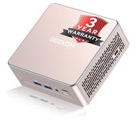 GEEKOM A5 2026 Mini PC with Windows 11 Pro, with AMD Ryzen 5 7430U (Beats 4300U/5500U, Up to 4.4GHz) 16GB High Speed RAM & 512GB SSD, Dual HDMI 8K Quad Display/WiFi 6 for Video Editing/Graphic Design