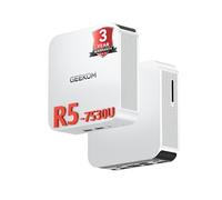 GEEKOM [A5 PRO 2026 Flagship-Level Mini PC(Windows 11 Pro),with AMD Ryzen 5 7530U(Beats 4300U/7430U), 16GB RAM (Expandable)& 1TB SSD,Dual HDMI/ 8K Quad Display/WIFI 6 for Video Editing/Graphic Design