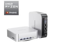 GEEKOM A7 MAX AI Mini PC Windows 11 Pro,AMD Ryzen 9 7940HS,16GB DDR5 RAM 1TB SSD