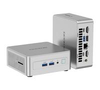 GEEKOM AI AE8 Mini PC - AMD Ryzen 7 8845HS Processor (8 cores 16 threads, up to 5.1 GHz), 32GB DDR5 5600MHz Max.2TB SSD Mini PC, AMD Radeon™ 780M/WIFI 6E/BT5.2/4 Display,Desktop PCs
