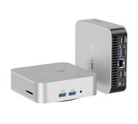 GEEKOM [Big Power. Tiny Box A8 Mini PC Windows 11 Pro, with AMD Ryzen 9 8945HS (Up to 4.4GHz), 32GB DDR5 Dual Channel RAM & 2TB NVMe SSD (Expandable), WiFi 6E/BT 5.2/Radeon 780M/8K/Quad Display