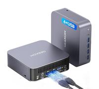 GEEKOM [Big Power. Tiny Box GT1 Mega AI Mini PC Windows 11 Pro, with Intel Core U5-125H Processor (14C/18T, Up to 4.5 GHz), 32GB DDR5 & 1TB NVMe SSD (Expandable), 2.5Gbps Dual Network/WiFi 7/BT5.4